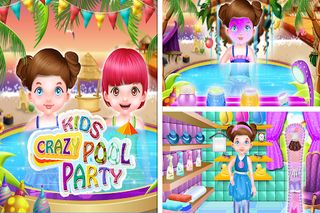 Crazy Toddlers Swim Pool Party - Screenshot 2