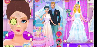 Bridal Wedding Dress Up Makeup - Screenshot 1