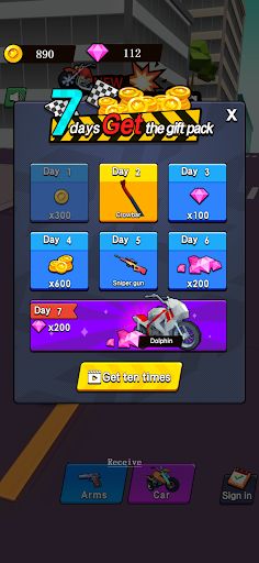 Moto Rash - Screenshot 2