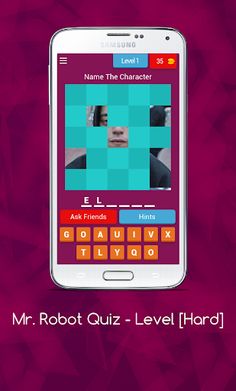 Mr. Robot Quiz - Level [Hard] - Screenshot 1