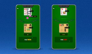 Blackjack card game - Screenshot 3
