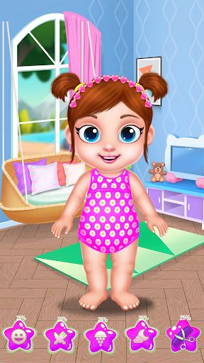 Baby Girl Caring: Animal Dress - Screenshot 2