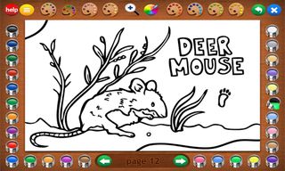 Coloring Book 27: Woodland Ani - Screenshot 3