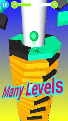 Helix Stack Ball Blast 3D - Screenshot 2