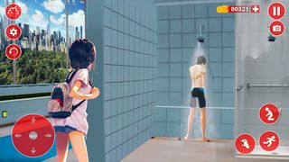 Anime High School Romance Game - Screenshot 1