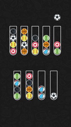 Emoji Sort Puzzle - Screenshot 1