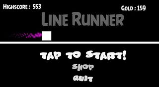 Line Runner : Space - Screenshot 1