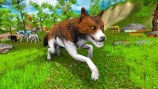Wolf Games Wild Animal Games - Screenshot 1