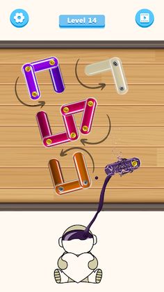 Screw nuts and bolts Game 3d - Screenshot 2