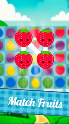 Funny Fruits: Easy Match3 Game - Screenshot 1