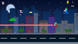 Midnight Gliders - Endless run - Screenshot 1