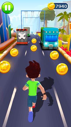 Speedo and Kicko Subway Rush - Screenshot 1