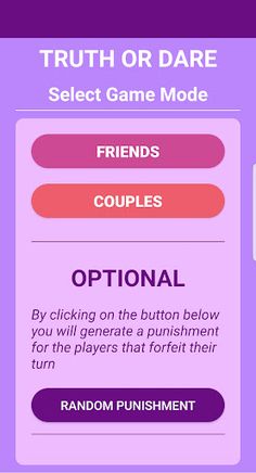 Truth or Dare - w/Punishments - Screenshot 2