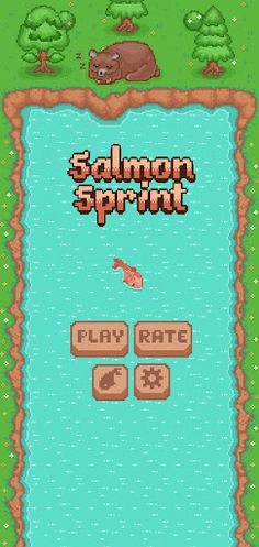 Salmon Sprint - Screenshot 1