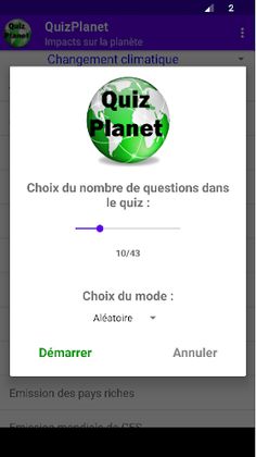 QuizEcoPlanet - Screenshot 1