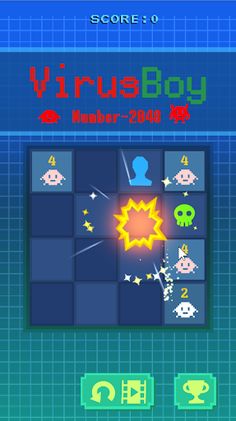 Virus evolution! 2048 - Screenshot 2