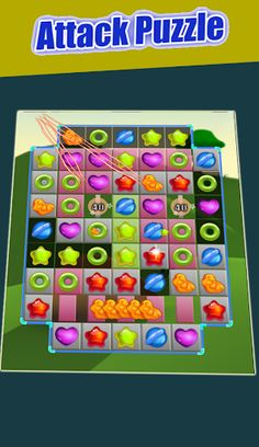 Candies Soft Attack Puzzle - Screenshot 1