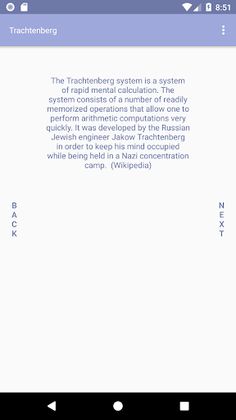 Trachtenberg - Screenshot 1