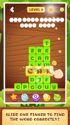 New Word Tiles - Connect the S - Screenshot 1