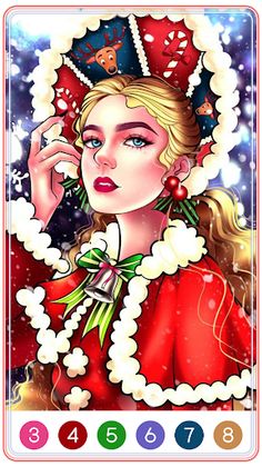 Christmas Paint by Number - Screenshot 4