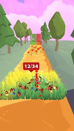 Flower Run - Screenshot 2