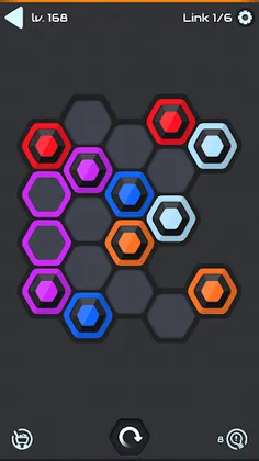 Hexa Star Link - Puzzle Game - Screenshot 2