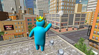 Rainbow Rope Hero Friends 3D - Screenshot 1