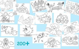 Coloring book for kids, child - Screenshot 1