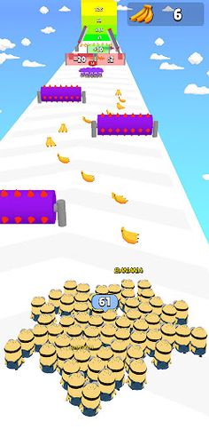 Banana runner: steal the MOON - Screenshot 1