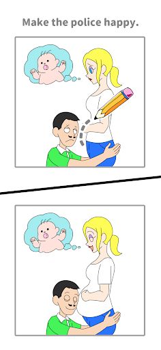 Draw Happy Police: Save all - Screenshot 4