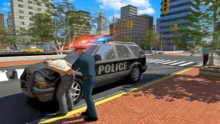 US Police Car Chase Simulator - Screenshot 1