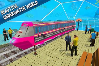 Pro Train game: water train - Screenshot 3