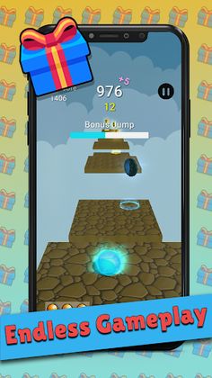 Bouncy Ball Saga: Tile Jumper - Screenshot 2