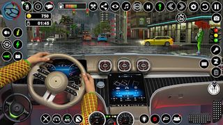 US Prado Car Taxi Driving Sim - Screenshot 2