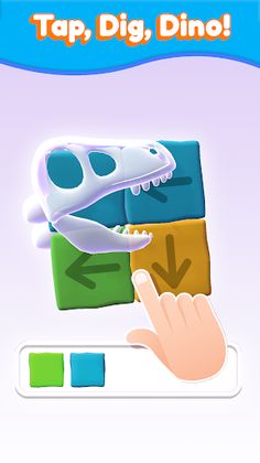 Tap Dig Dino - Screenshot 1