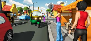 Tuk Tuk Auto Rickshaw:Racing - Screenshot 1