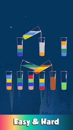 Water Sort - Color Puzzle Game - Screenshot 1