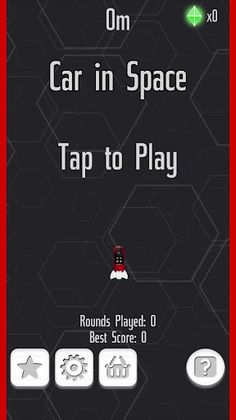 Car in Space - Space Frontier - Screenshot 1