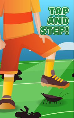 Foot Bug Step - Screenshot 1