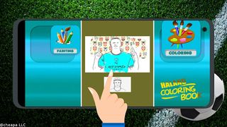 Erling Haaland Coloring - Screenshot 1