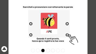 Flashcards Alfabeto Tattile e  - Screenshot 2