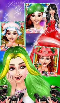 Kids Face Paint In Christmas - Screenshot 1