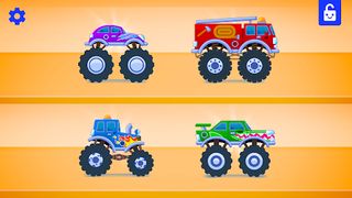 Monster Truck Games for Kids 2 - Screenshot 2