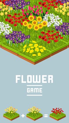 Flower Game - Garden Merge - Screenshot 1