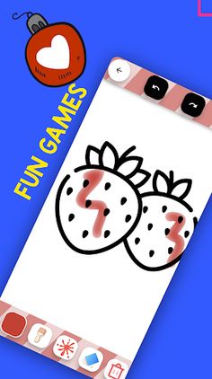 Colorful Fruits: Draw & Color - Screenshot 2