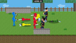 Stickman VS Heroes Merge Craft - Screenshot 1