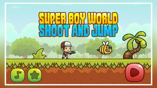 Superboy World: Shoot And Jump - Screenshot 1