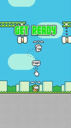 Swing Copters - Screenshot 2