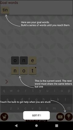 Blanagram - word puzzles - Screenshot 3