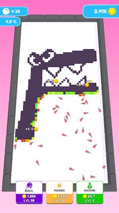 Idle Brick Breaker - Screenshot 1